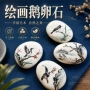 彩绘绘画桌面手绘鹅卵石