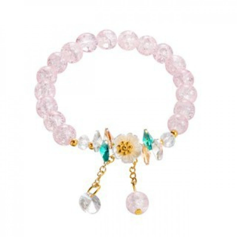 Jingdezhen ceramic bead bracelet, handmade, elastic, gift boxed (OPP)