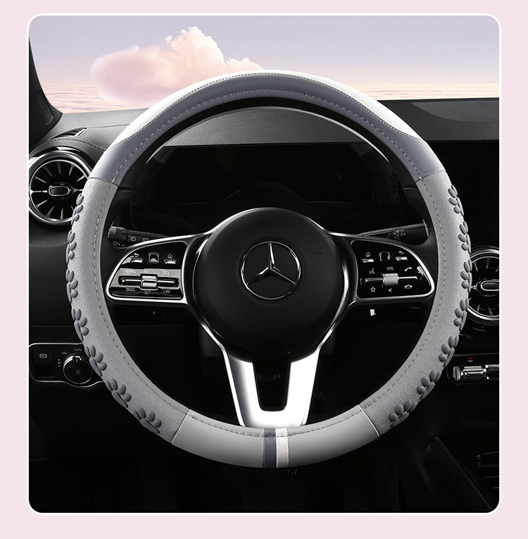 2022 new cartoon 3D adorable claw steering wheel cover non-slip wear-resistant men's and women's four seasons general round d 36-38