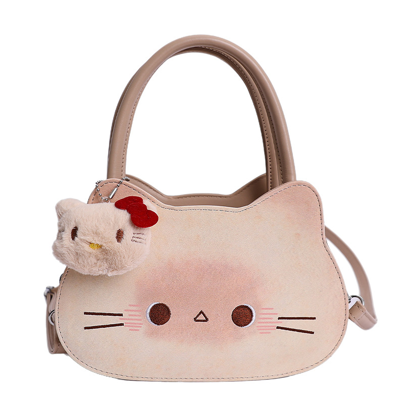 Diseño de nicho lindo bolso diario impresión de dibujos animados 2026 nuevo estilo coreano bolso de hombro bolso de moda de mujer