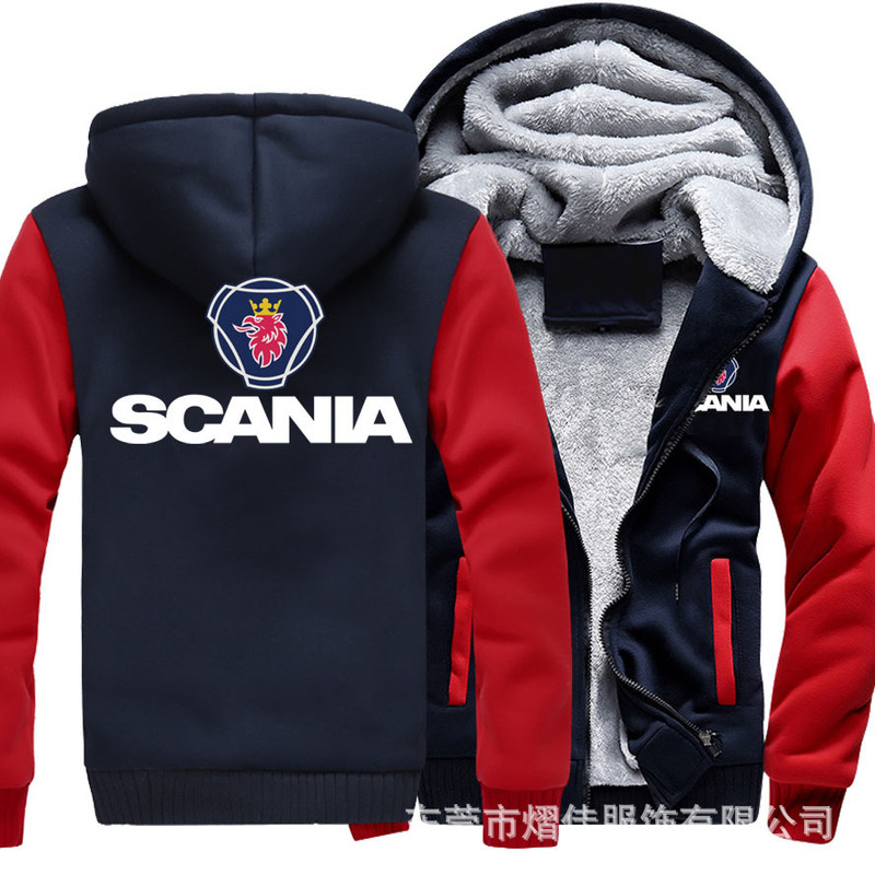 Europe and the United States around the casual wear thick men's men's warm cotton-padded jacket sweater coat baseball suit