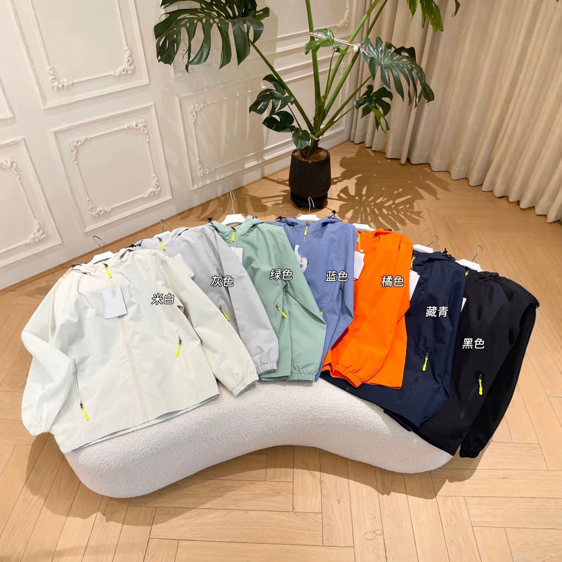 Xiaoshu's 2026 new spring and autumn hooded colorful windproof and waterproof jacket, business casual outerwear Xiaoshu's 2026 new spring and autumn hooded colorful windproof and waterproof jacket, business casual outerwear