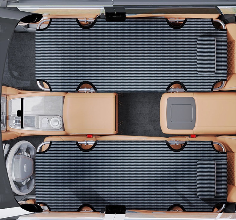 Car bed, non-travel rear seat sleeping bed, universal rear foldable bed, non-inflatable in-car bed