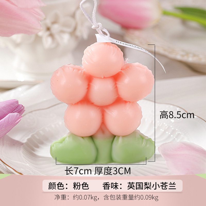 flores de flores de incienso estilo coreano viento inflado flores de sol regalo de perfume regalo de cumpleaños adornos de mano propuesta de matrimonio interior