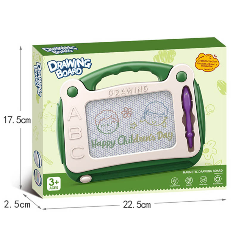 Tablero de dibujo magnético para niños transfronterizos juguete color graffiti educación temprana bebé tablero de escritura Play House regalo de pintura para niños
