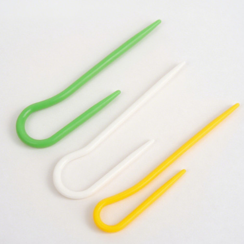 Colorful plastic small fastener weaving aid small anti-unlocking small fastener box packaging handmade