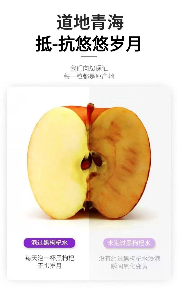 Dried Black Goji Berries Hei Gou Qi Zi Natural Sun Dried Hand Selected Clean No Sand 500g specifications
