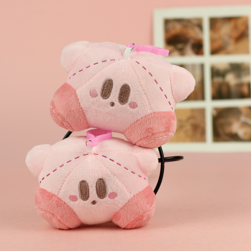 En línea celebridad estrella de dibujos animados de peluche colgante muñeca llavero lindo mascota pieza puesto muñeca al por mayor