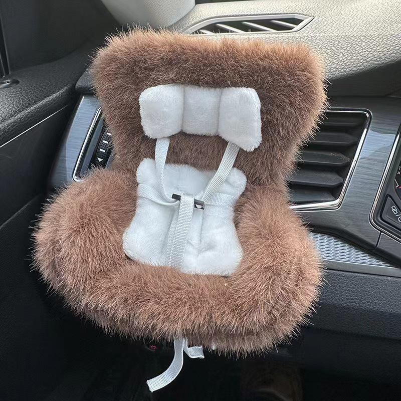 17cmlabubu ペンダント、かわいい車の装飾品、カスタマイズされた色の人形周辺アクセサリー、空気出口に適しています。|undefined