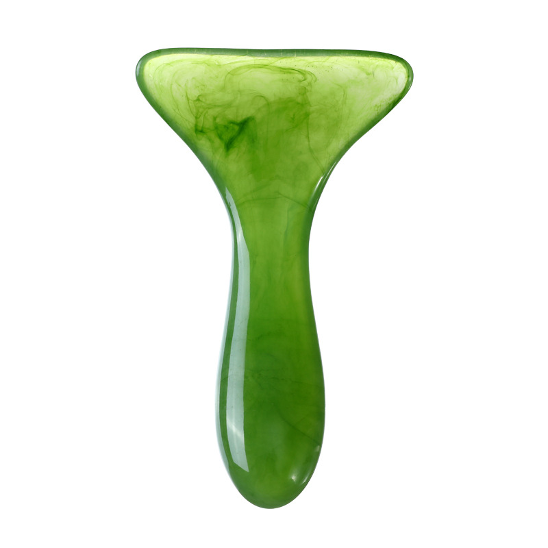 masaje de pala, cuchilla, cuchilla, estriado cervical, masajeador de columna cervical para dragar los meridianos del hombro, empuje abierto, placa de arco de barra de tendón espalda