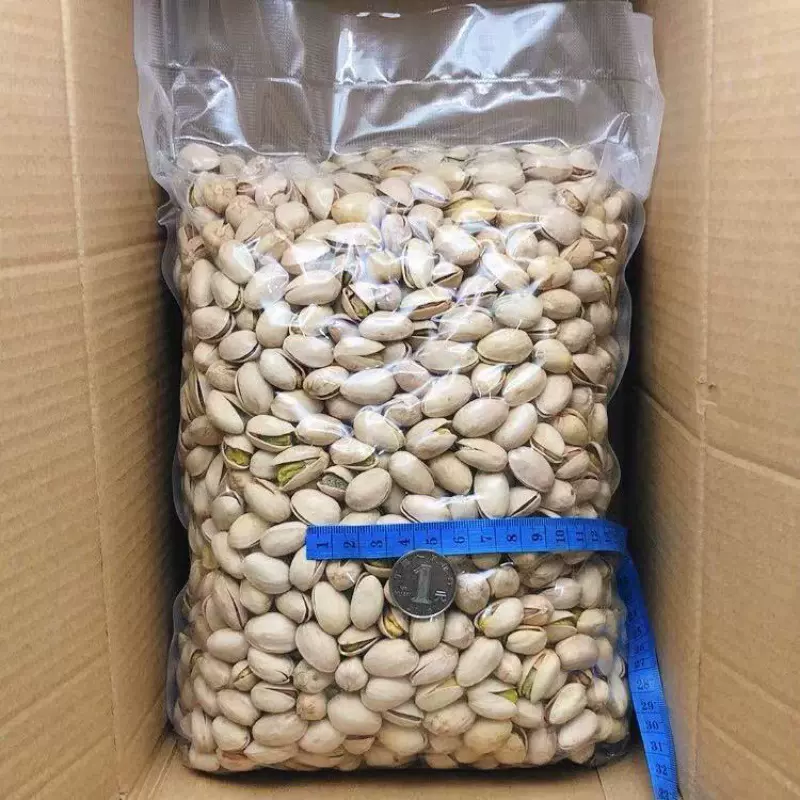 开心果散装5斤大颗粒500克原色漂白盐焗儿童零食坚果整箱一件批发