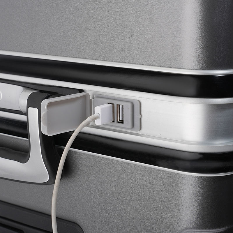 Baja de aluminio, maleta de rueda universal, nueva caja de cifrado de gran capacidad, maleta de esquina, maleta de 30 pulgadas.