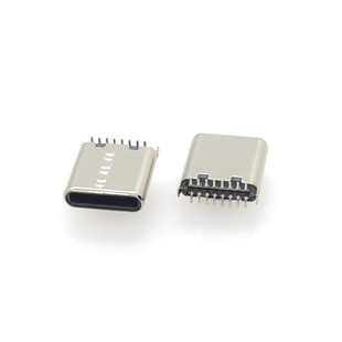 TYPE-C 16P���^ ֱ��ʽSMT ���N ���w H=7.2/8.0/8.65 ���� �N��