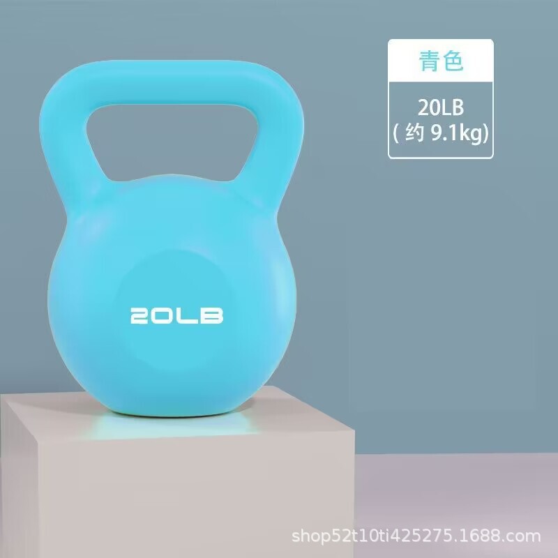 一件代发健身壶铃彩色女士家用运动哑铃深蹲练臀翘臀男士训练壶铃|undefined