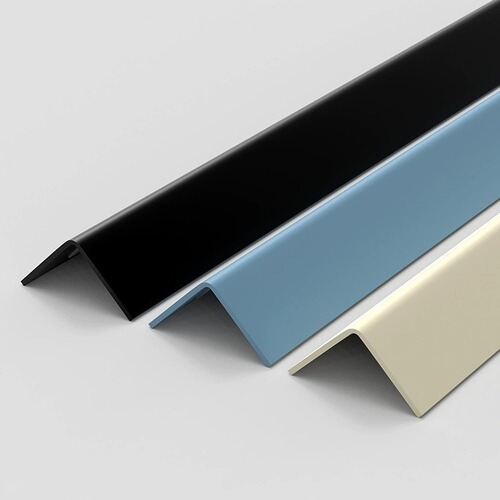 Plastic PVC corner guard strip, self-adhesive wall corner protector, anti-collision strip, home wall corner edge banding strip, wholesale