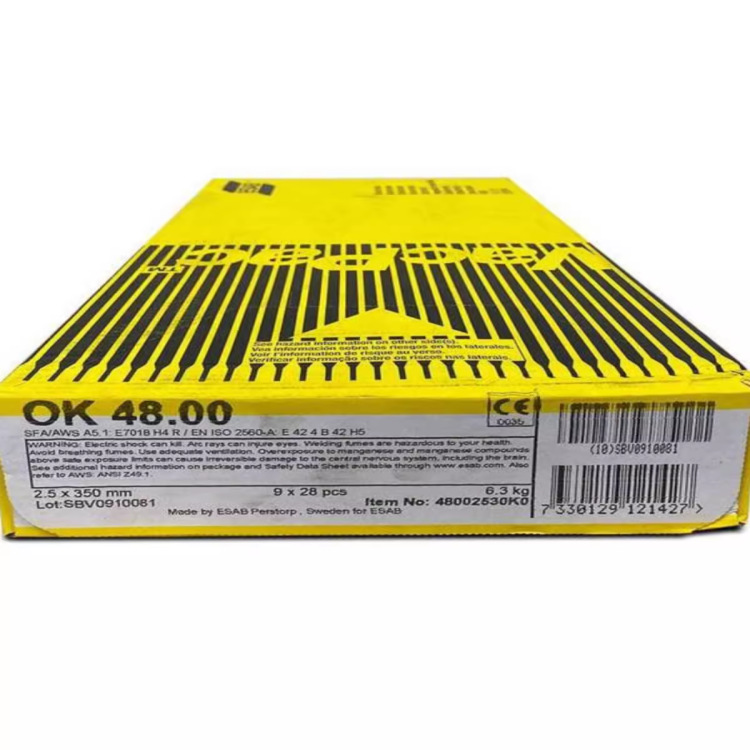 瑞典伊萨OK 48.08低合金钢焊条E7018-G焊条