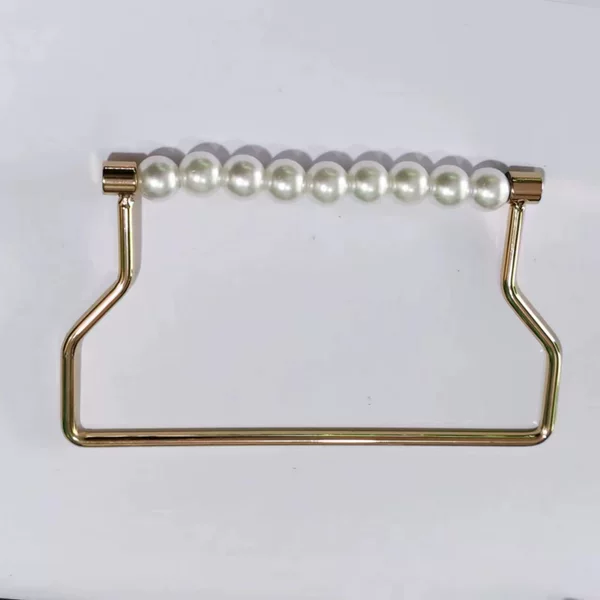 Bag Pearl Handle Handle Women's Bag Hardware Accessories Handle Hot Style Personalized Handmade