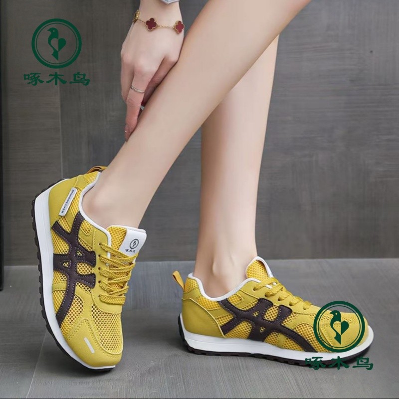 2026 verano nuevo estilo coreano transpirable Gump zapatos de mujer inswind estudiantes zapatos casuales de entrenamiento de lazos zapatos de mujer para correr