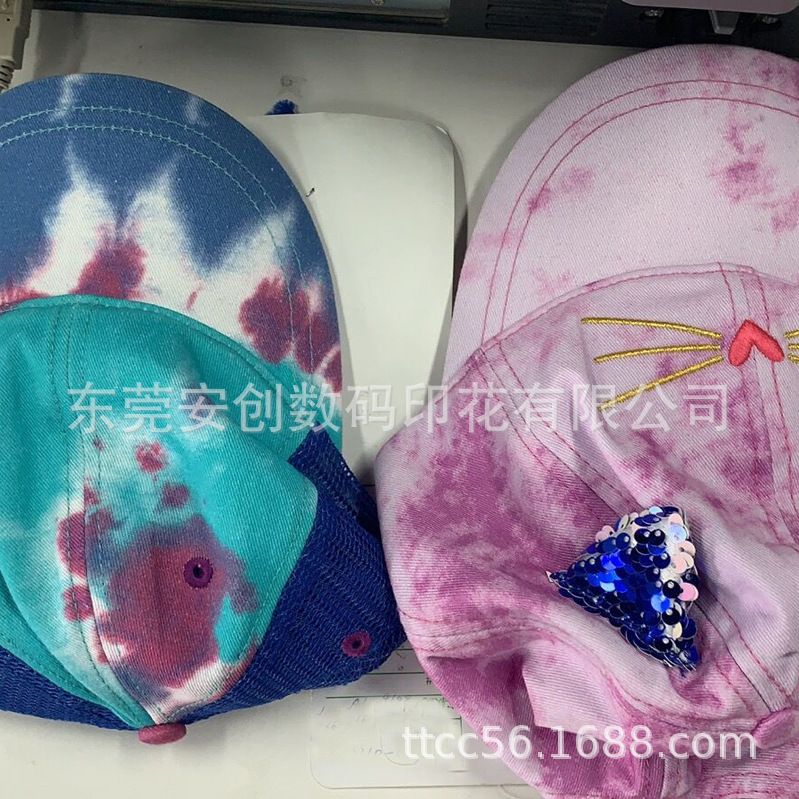 全棉帆布帽子活性印花