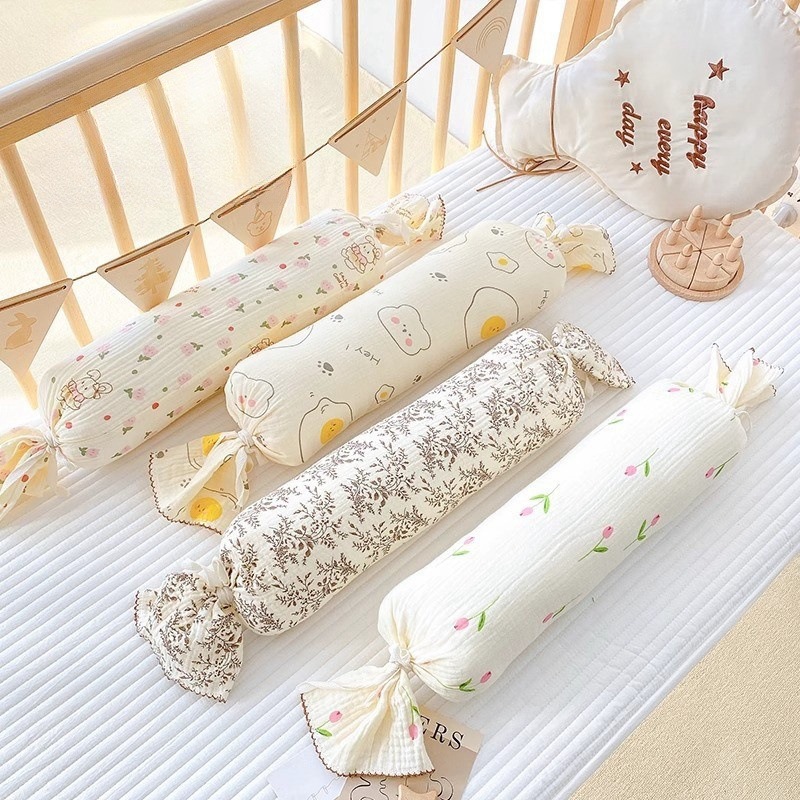 아기 베개 아기 사탕 베개 잠자는 베개 신생아 옆 잠자는 등받이 베개