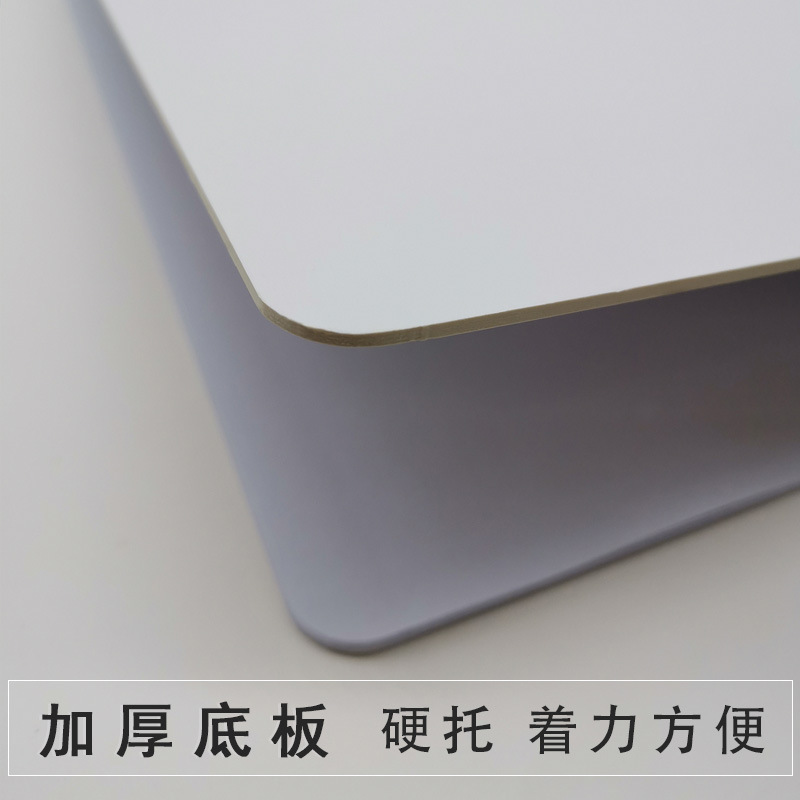 使い捨て引き裂きパレット紙水粉油絵水彩アクリル顔料大紙両面試色紙|undefined