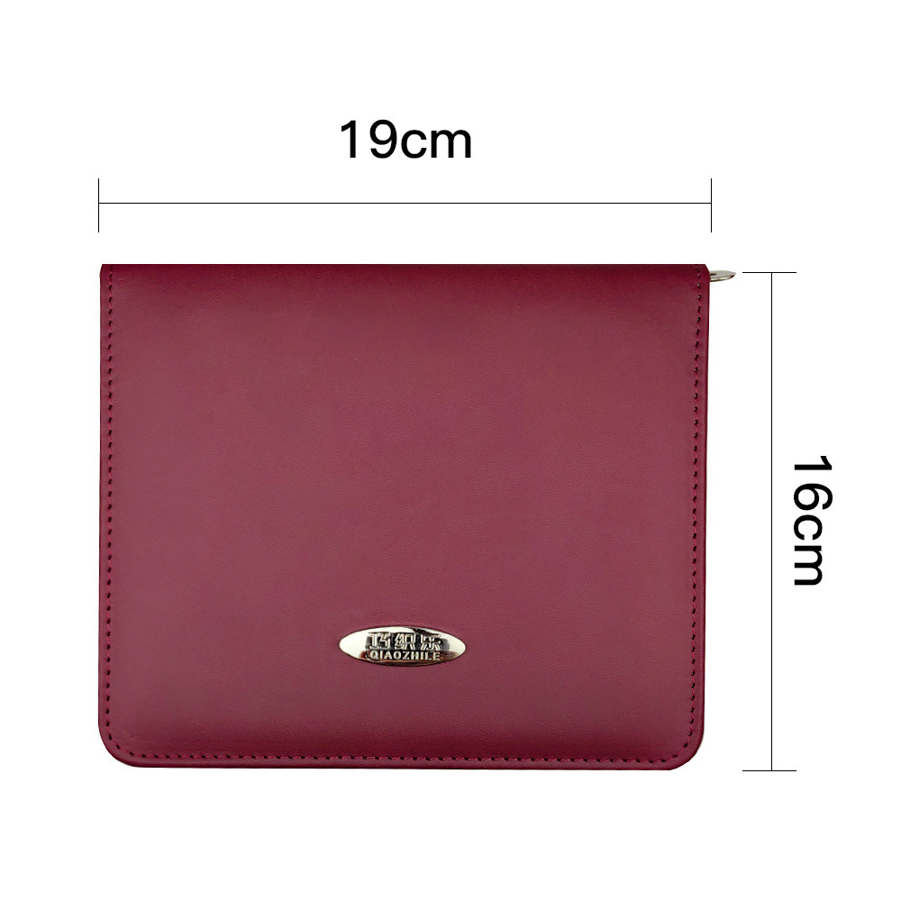 Herramientas de trenzado transfronterizas de alúmina bicolor desmontable aguja circular un conjunto de 9 paquetes de 3.5 - 8.0 mm paquetes de bolsa PU