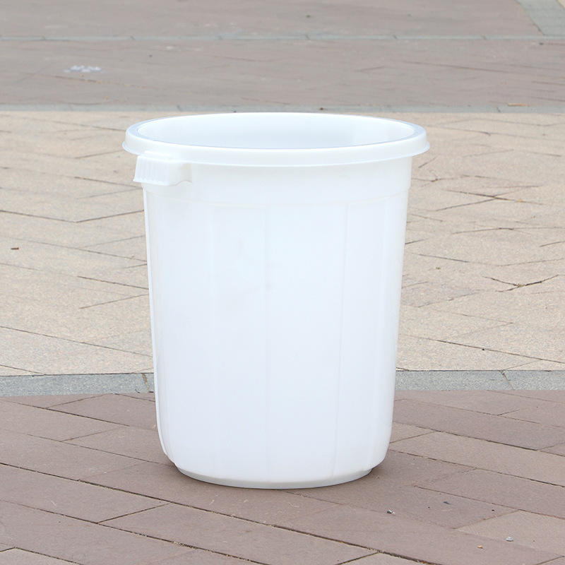 ロックバケットメーカー卸売蓋付き厚いプラスチックバケツ食品グレード家庭用保管発酵バケツゴミ箱|undefined