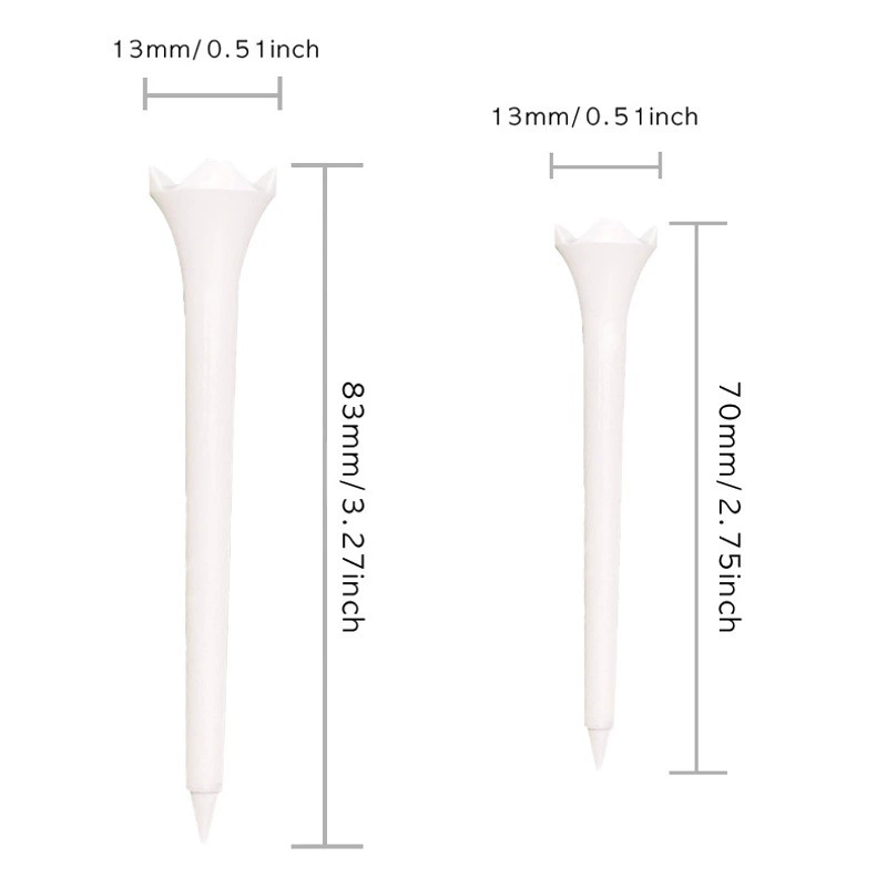 Держатели для мячей для гольфа, пластиковые держатели для мячей с 4 зубцами, 83 мм, для улицы
