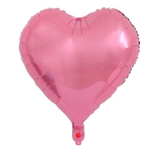 18 pulgadas globo de película de aluminio en forma de corazón Día de San Valentín confesión amor decoración de boda de aluminio de cumpleaños fiesta de boda