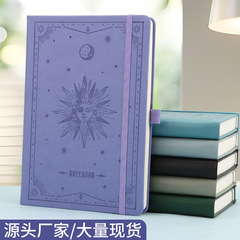 跨境A5绑带笔记本礼盒套装商务办公记事本子企业年会礼品可印LOGO