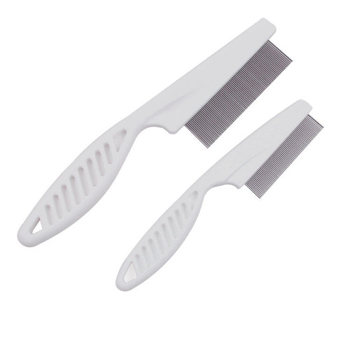 Pet flea comb dog and cat comb flea comb beauty comb hair removal pet comb pet fine tooth hair removal comb