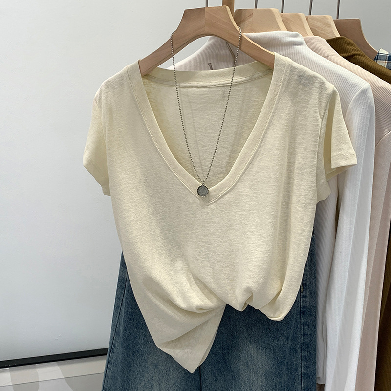 Loose Short Sleeve T-Shirt for Women, Summer 2025 New Fashion, High-Quality, Beautiful and Stylish