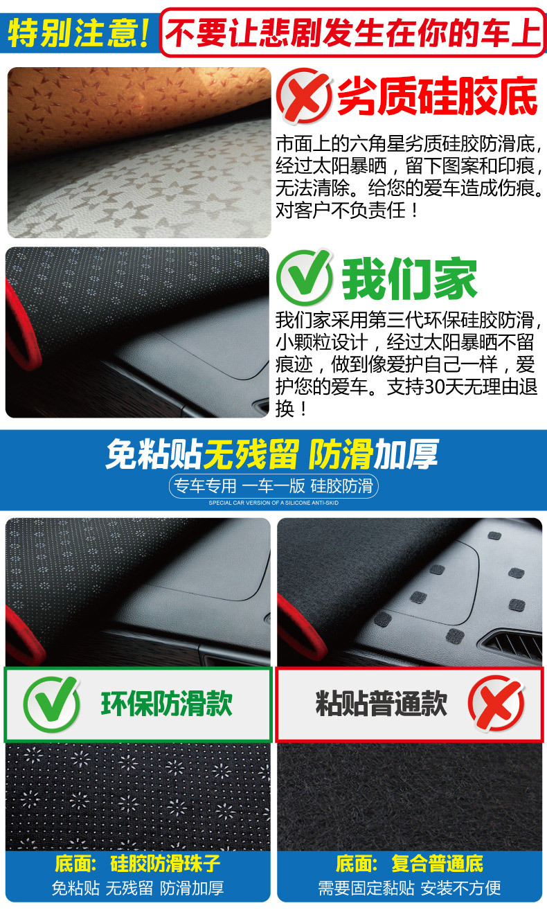 Suitable for 2024 Kaiyi Kunlun Central Control Instrument Panel Light-Proof Mat 24 Models Anti-Slip Sun Protection Car Head Cloth Plateau Mountain Peak Sky