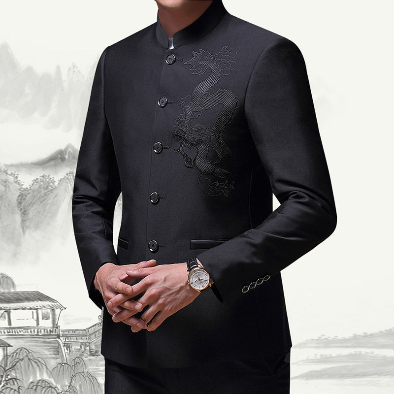 자수 드래곤 싱글 탑 싱글 탑