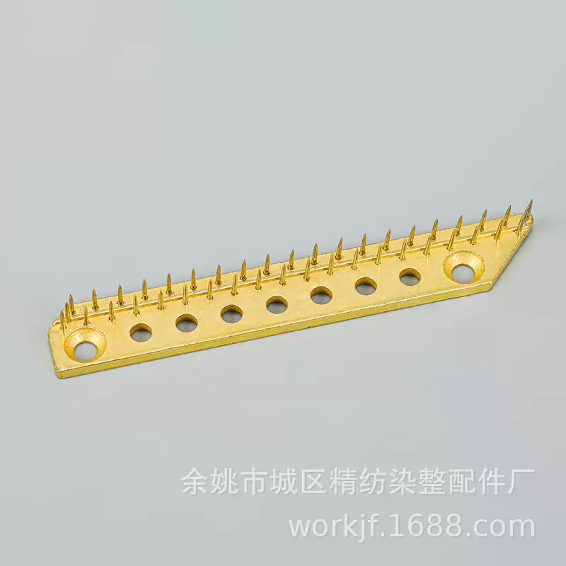 42针左方向力根针板铜材质针板可订货定型机金属配件