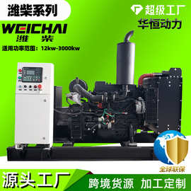 加工定制潍柴柴油发电机组50千瓦纯铜无刷养殖场备用节能发动机