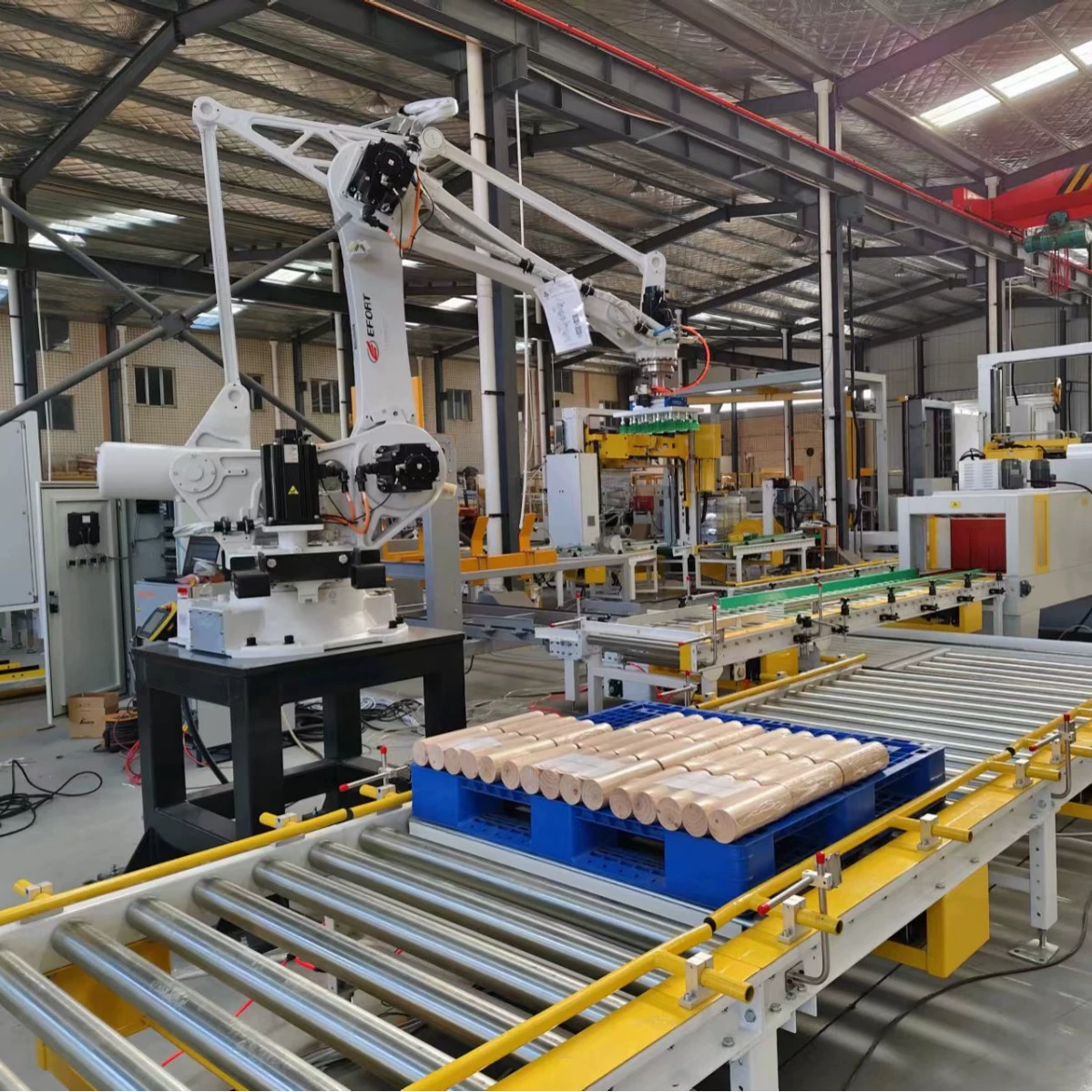 Картонный робот-паллетизатор, полностью автоматический паллетизатор, оборудование для автоматической паллетизации