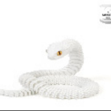 30CM-바이퍼 화이트 [고품질 PLA]