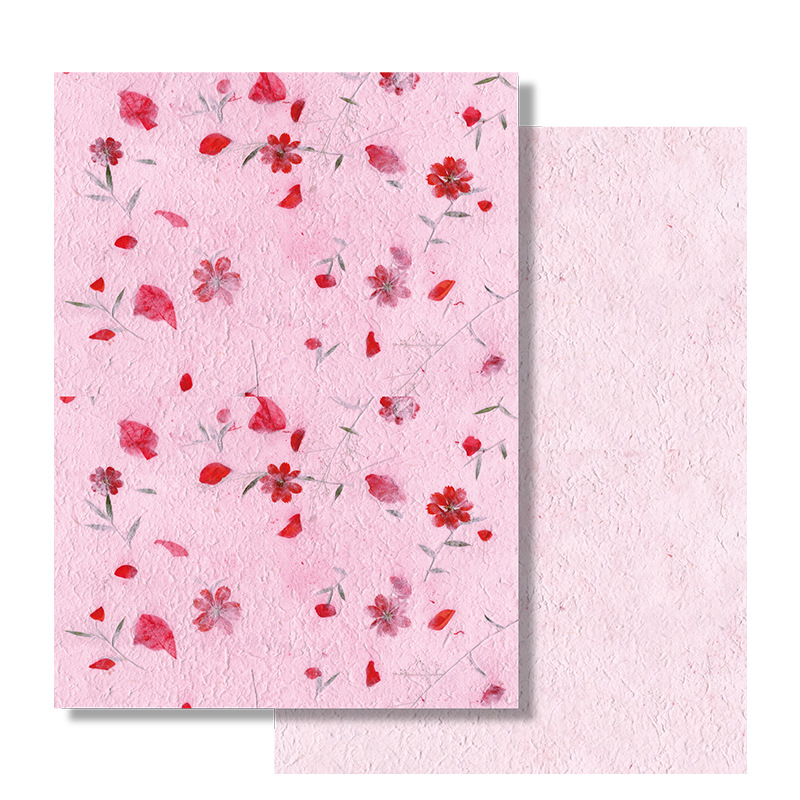 Papel kraft petal espeso de alta textura papel artístico de embalaje de flores hecha a mano DIY material de envoltura floral ramo de flores
