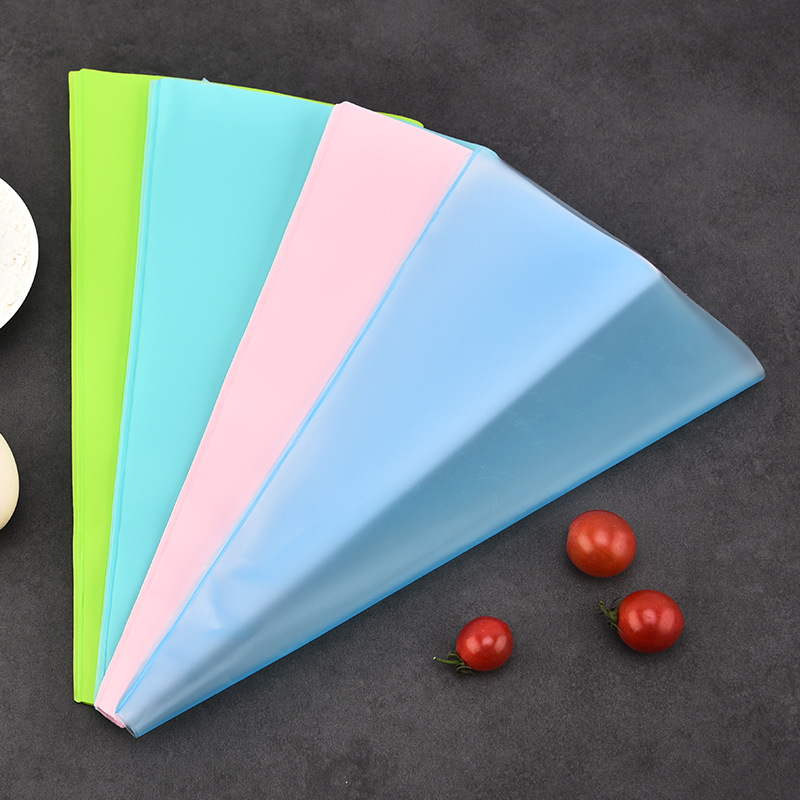 加厚裱花袋大號反覆使用曲奇餅乾烘焙奶油擠壓奶油膠袋 eva裱花袋