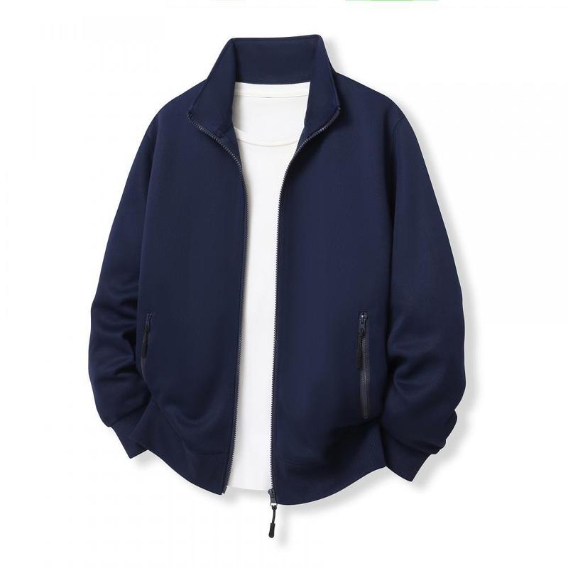 秋冬新款立领拉链卫衣外套定制工作服班服餐饮企业工装广告印logo|undefined