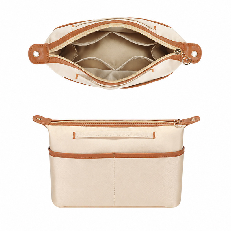 Cross-Border Tote Bag Inner Liner Bag, Lv Goya Tote Inner Pocket, Satin Ultra-Light Lining Storage Bag, Built-In Pocket Cross-Border Tote Bag Inner Liner Bag, Lv Goya Tote Inner Pocket, Satin Ultra-Light Lining Storage Bag, Built-In Pocket