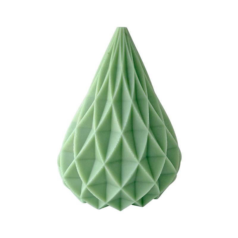 Vela geométrica transfronteriza aromaterapia vela molde ins vela decoración molde de silicona jabón hecho a mano hecho en casa herramienta abrasiva