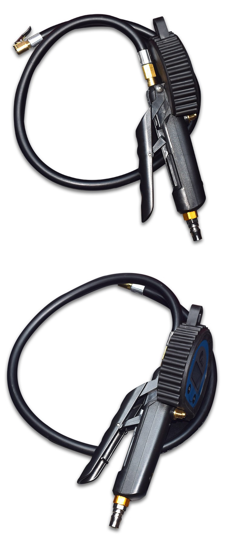 Kakaibao high-precision car tire pressure gauge digital filling tire pressure gun digital display electronic tire pressure gauge accessories