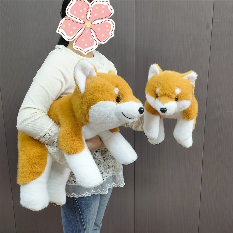 Lie Down Raccoon Plush Doll Cute Polar Bear Doll Accompanying Soothing Pillow Fox Rag Doll Children's Toy