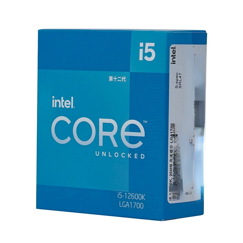Для ПК Intel 12-го поколения Core i5-12600K boxed процессор