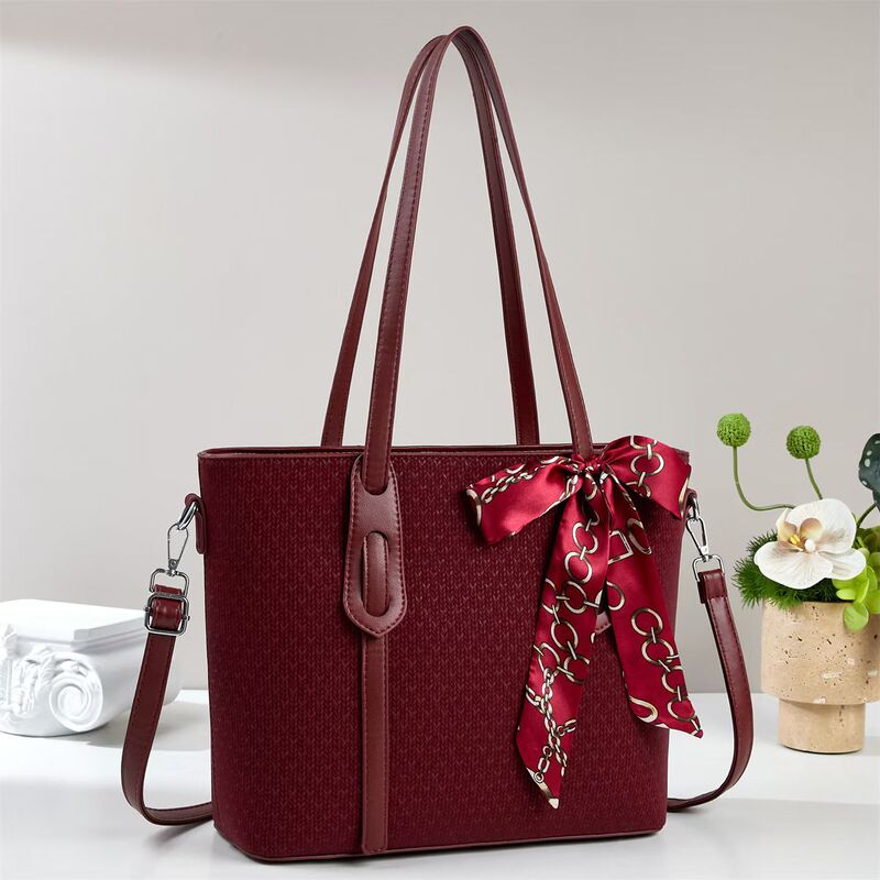Tote Bag Commuter High-End Handbag Cross-Border Large-Capacity Texture Crossbody Bag Women's Bags Factory Wholesale Tote Bag Commuter High-End Handbag Cross-Border Large-Capacity Texture Crossbody Bag Women's Bags Factory Wholesale
