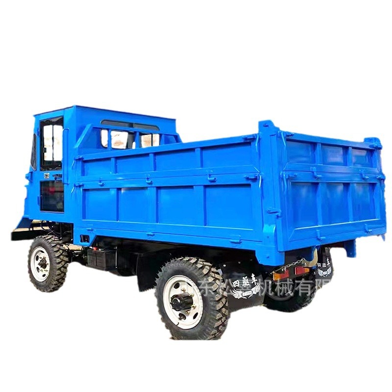 Todo terreno cuatro no como tractor huerto de montaña agrícola camión volquete camión de transporte de cuatro tracciones para minería