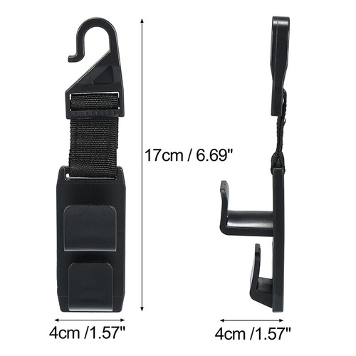 Car small hook ABS multifunctional drink holder chair back small hook newly upgraded plastic creative car hook