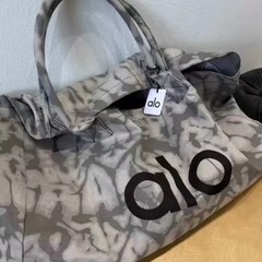 alo欧阳娜娜同款手提包新款大容量帆布包行李包